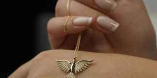 Anka Kuşu Altın Kolye : Eşsiz Tasarımıyla Gözlerinizi Kamaştıracak Anka Kuşu Altın Kolye