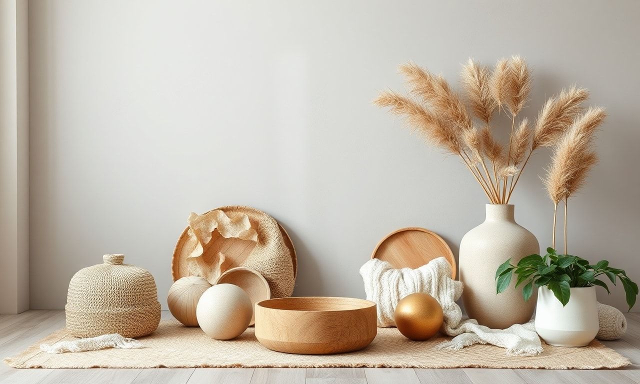 Doğal Malzemelerle Ev Dekorasyonu: Stilde ve Doğal Bir İç Mekan Oluşturun