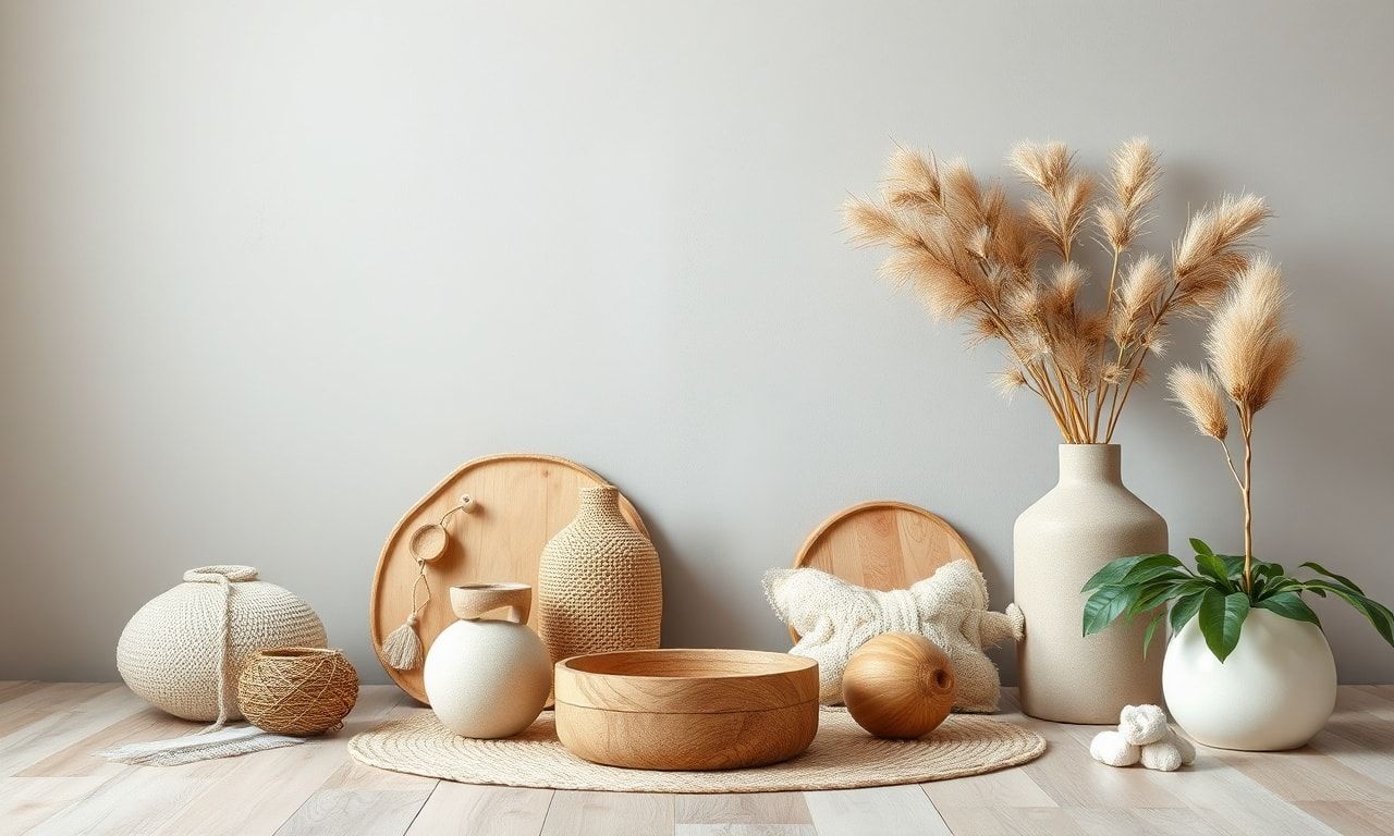 Doğal Malzemelerle Ev Dekorasyonu: Stilde ve Doğal Bir İç Mekan Oluşturun