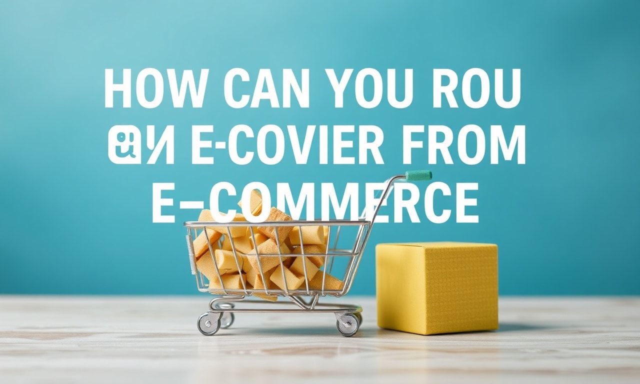 E-Ticaret Başarısızlıklarından Nasıl Kurtulabilirsiniz?