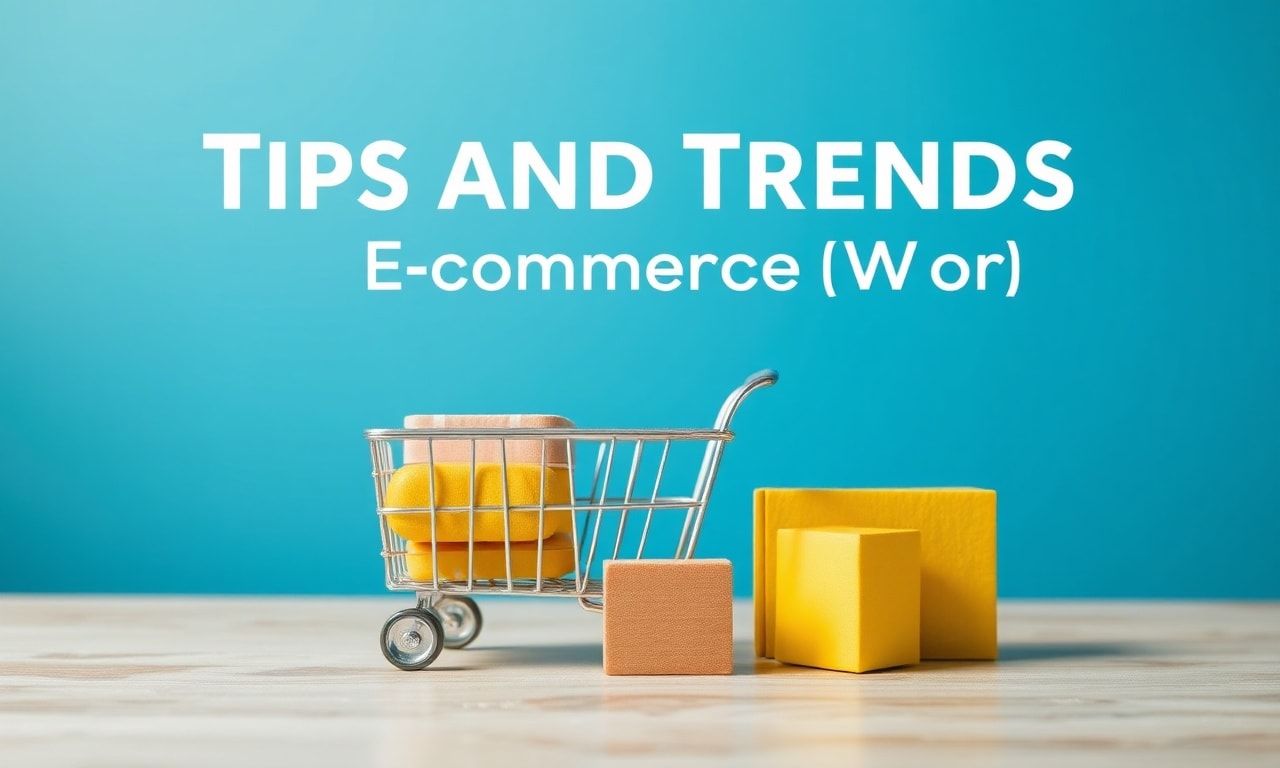 E-Ticaret Dünyasında Başarı için İpuçları ve Trendler
