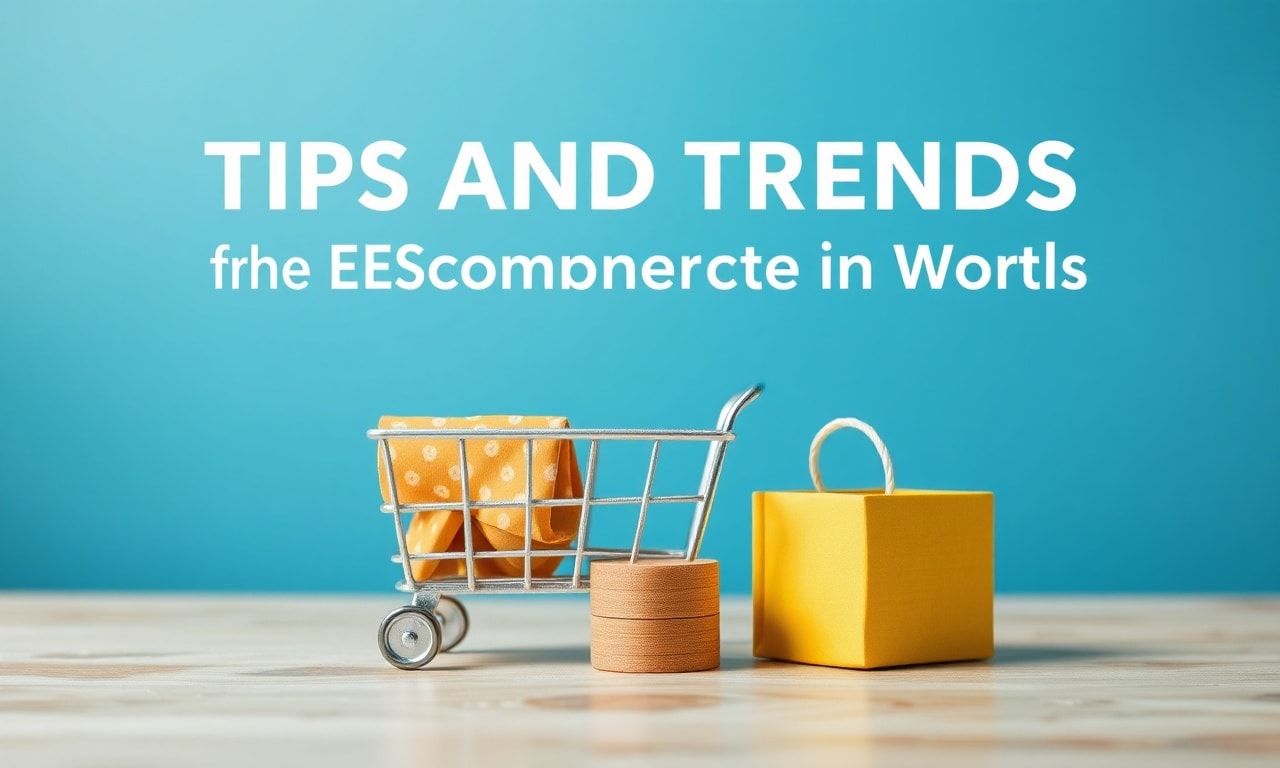 E-Ticaret Dünyasında Başarı için İpuçları ve Trendler