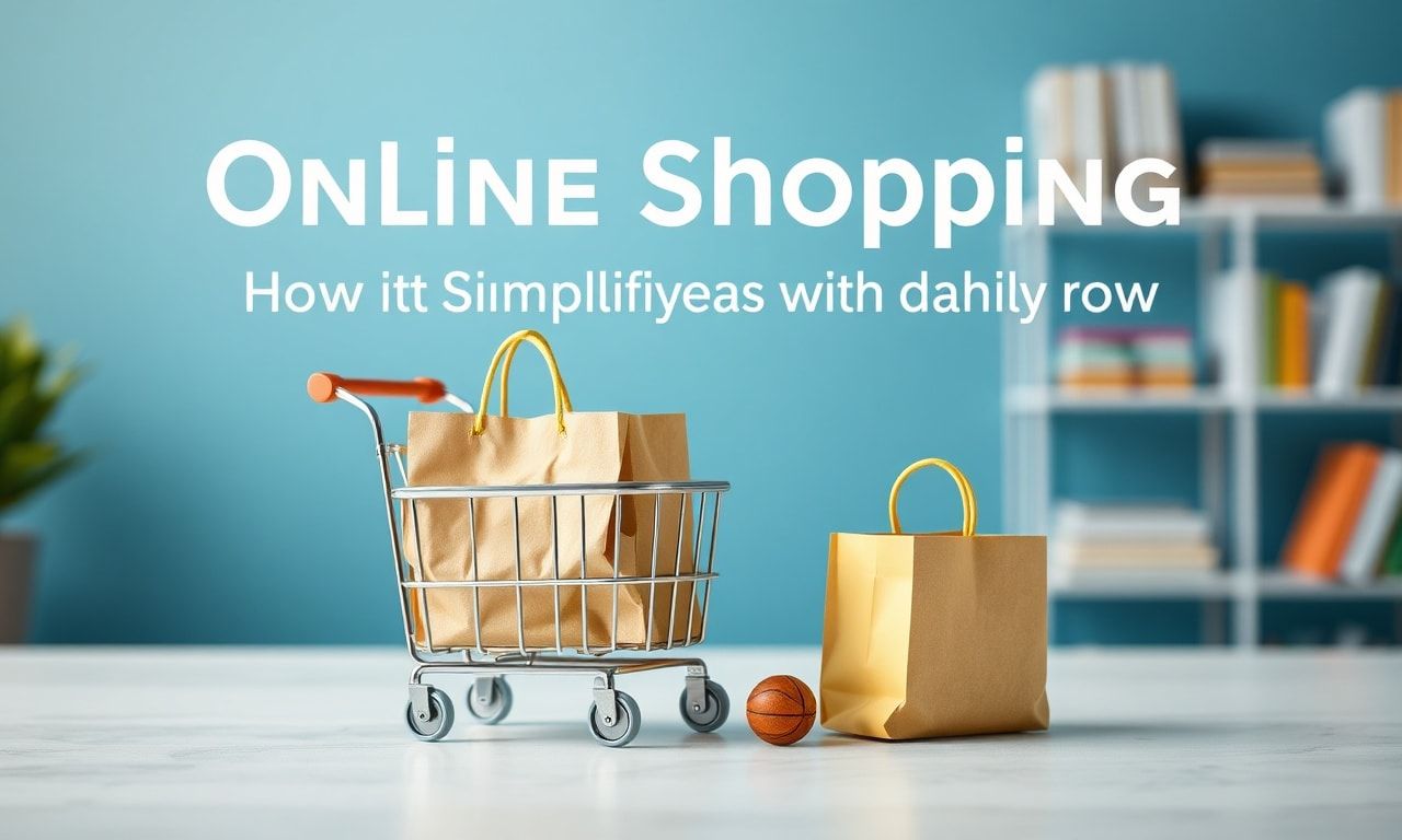 Çevrimiçi Alışveriş: Günlük Hayatınıza Nasıl Kolaylık Sağlar?