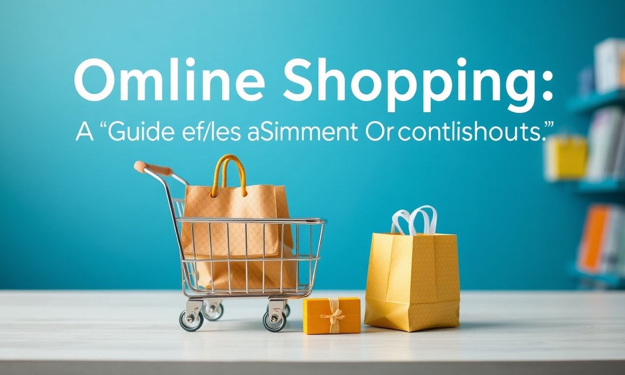 Çevrimiçi Alışveriş: Güvenli ve Akıllı Şekilde Satın Alma Rehberi