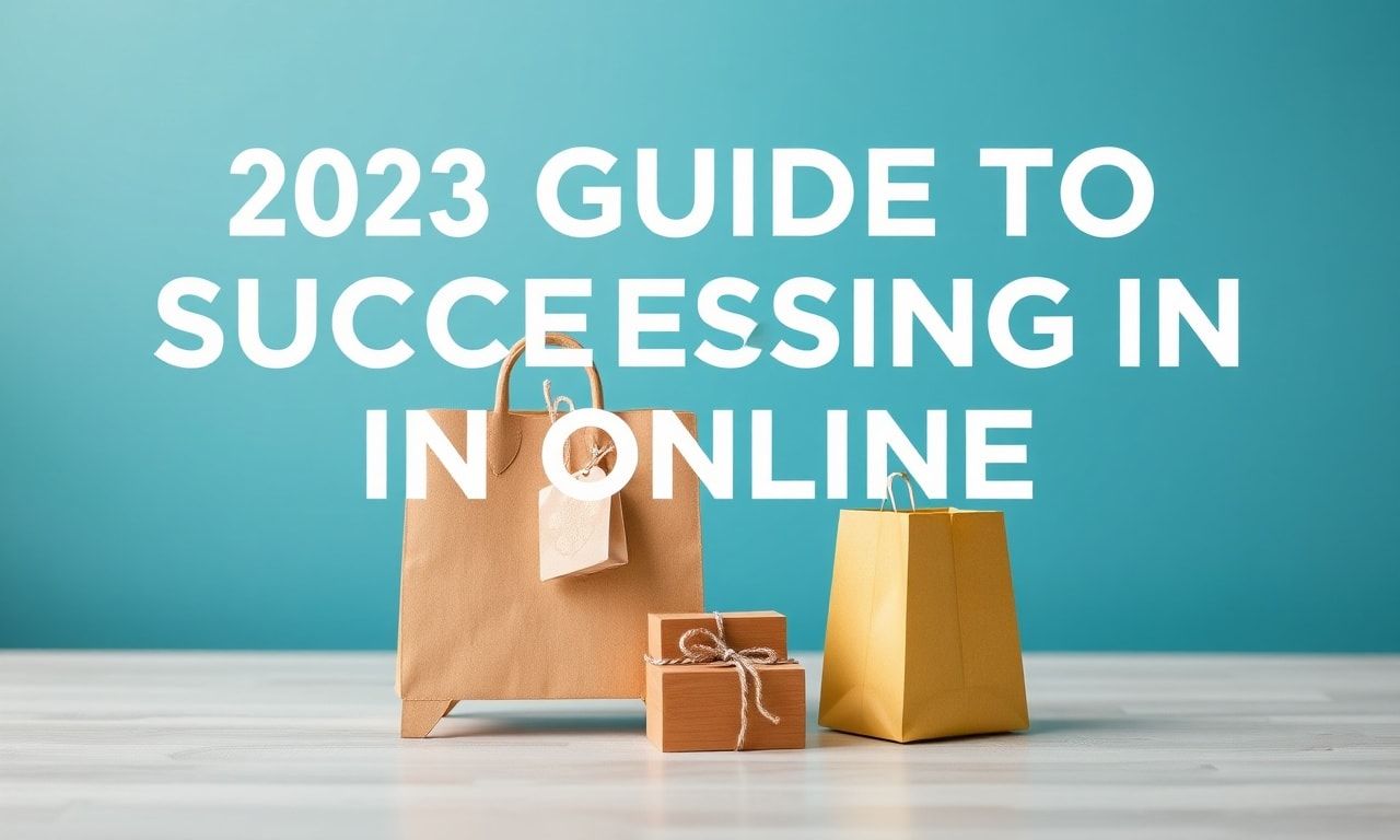 Çevrimiçi Alışverişte Başarıya Gidmek İçin 2023 Rehberi